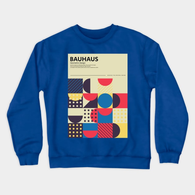 Bauhaus Crewneck Sweatshirt by Gnawtees